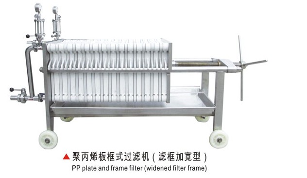 板框過濾機——聚炳稀板框式過濾機